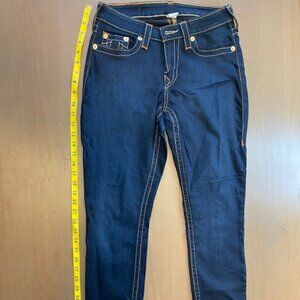 True Religion Jeans; Color: Blue; Size: 27